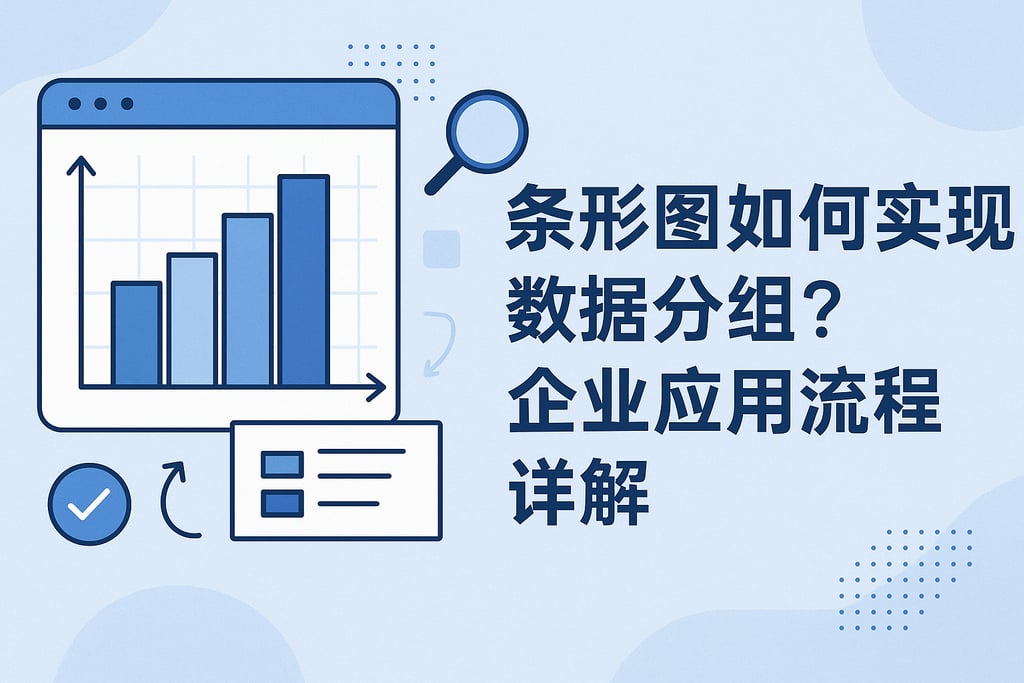 条形图如何实现数据分组？企业应用流程详解