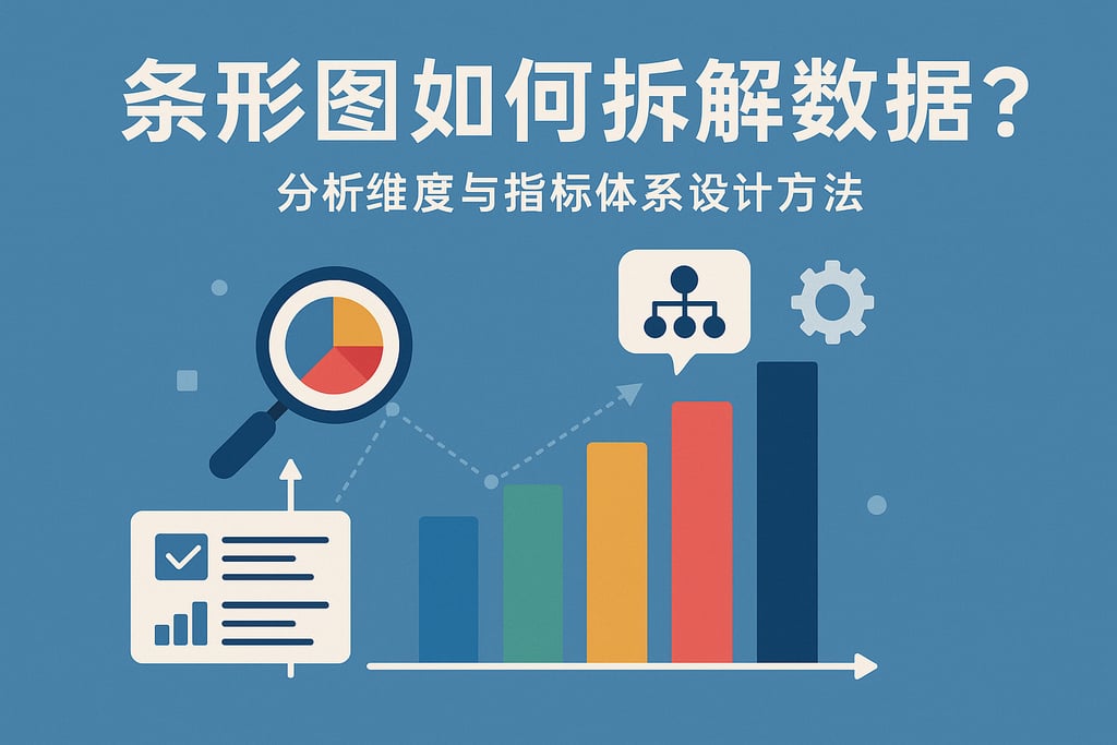 条形图如何拆解数据？分析维度与指标体系设计方法