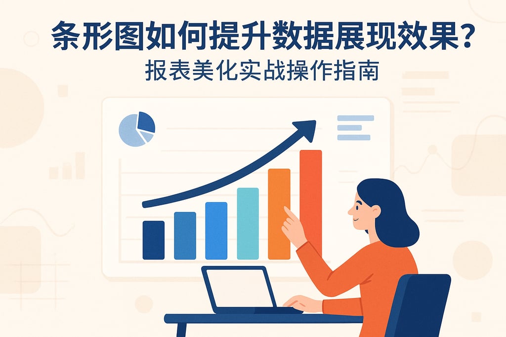 条形图如何提升数据展现效果？报表美化实战操作指南