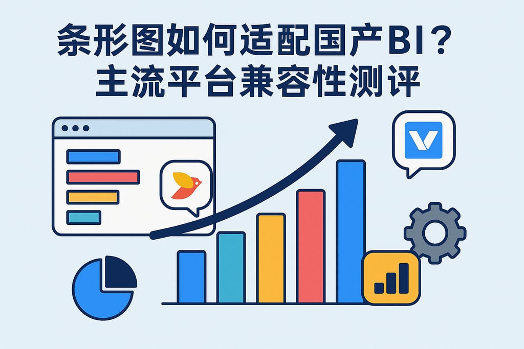 条形图如何适配国产BI？主流平台兼容性测评