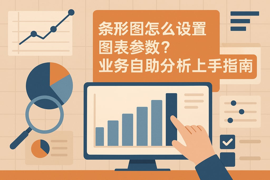 条形图怎么设置图表参数？业务自助分析上手指南