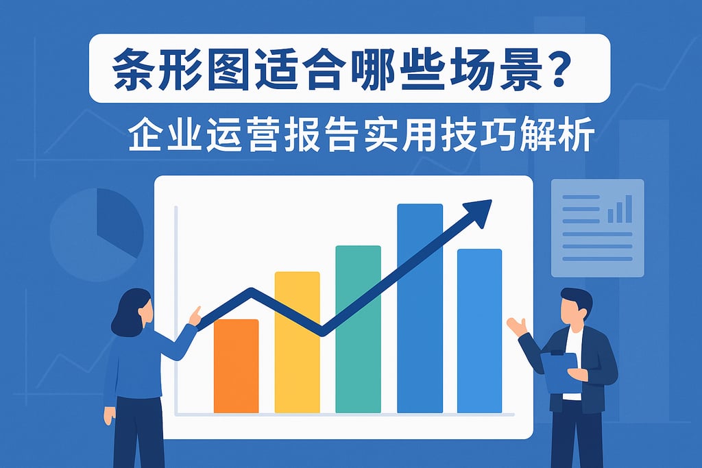 条形图适合哪些场景？企业运营报告实用技巧解析