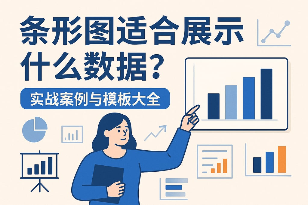 条形图适合展示什么数据？实战案例与模板大全