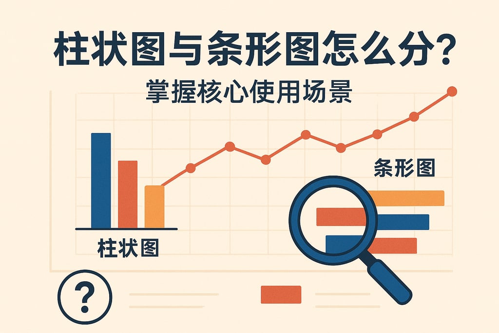 柱状图与条形图怎么区分？掌握核心使用场景