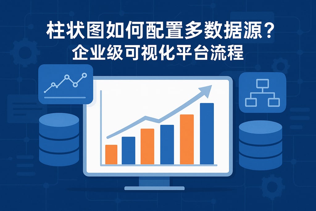 柱状图如何配置多数据源？企业级可视化平台流程