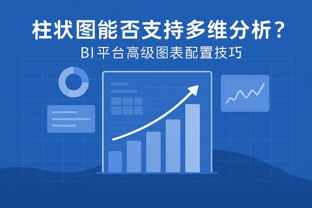 柱状图能否支持多维分析？BI平台高级图表配置技巧