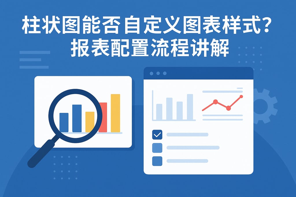 柱状图能否自定义图表样式？报表配置流程讲解
