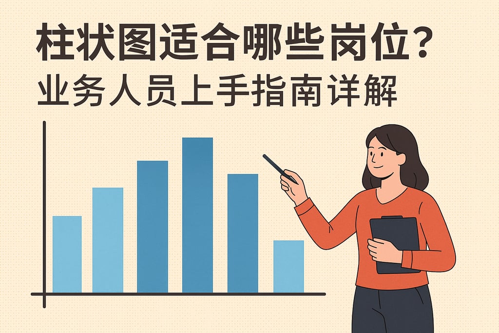 柱状图适合哪些岗位？业务人员上手指南详解