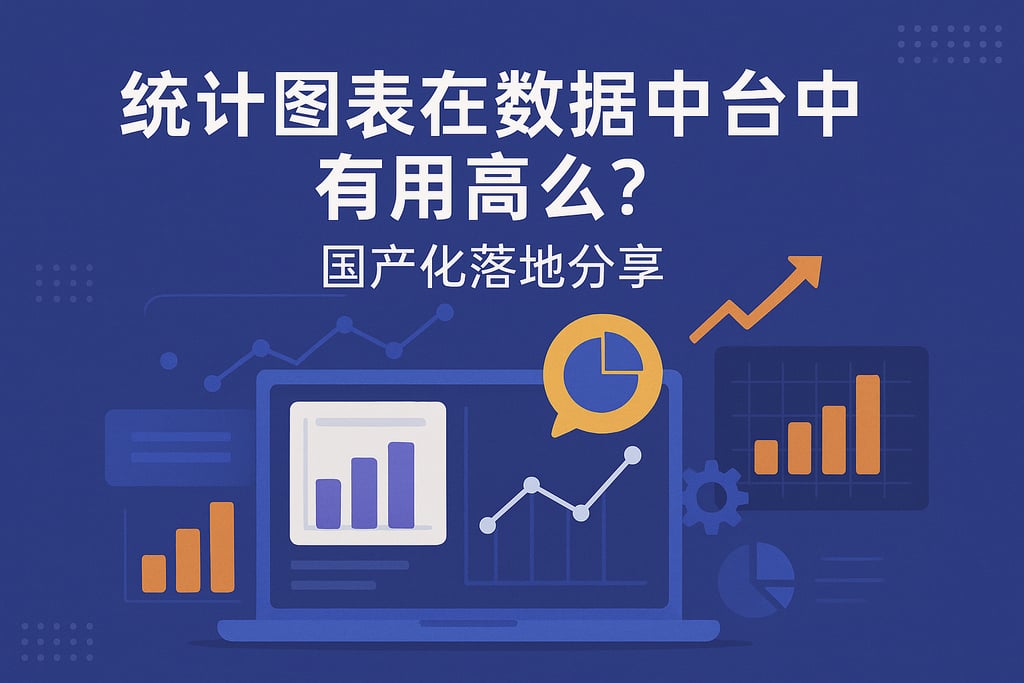 统计图在数据中台中的作用大吗？国产化落地经验分享