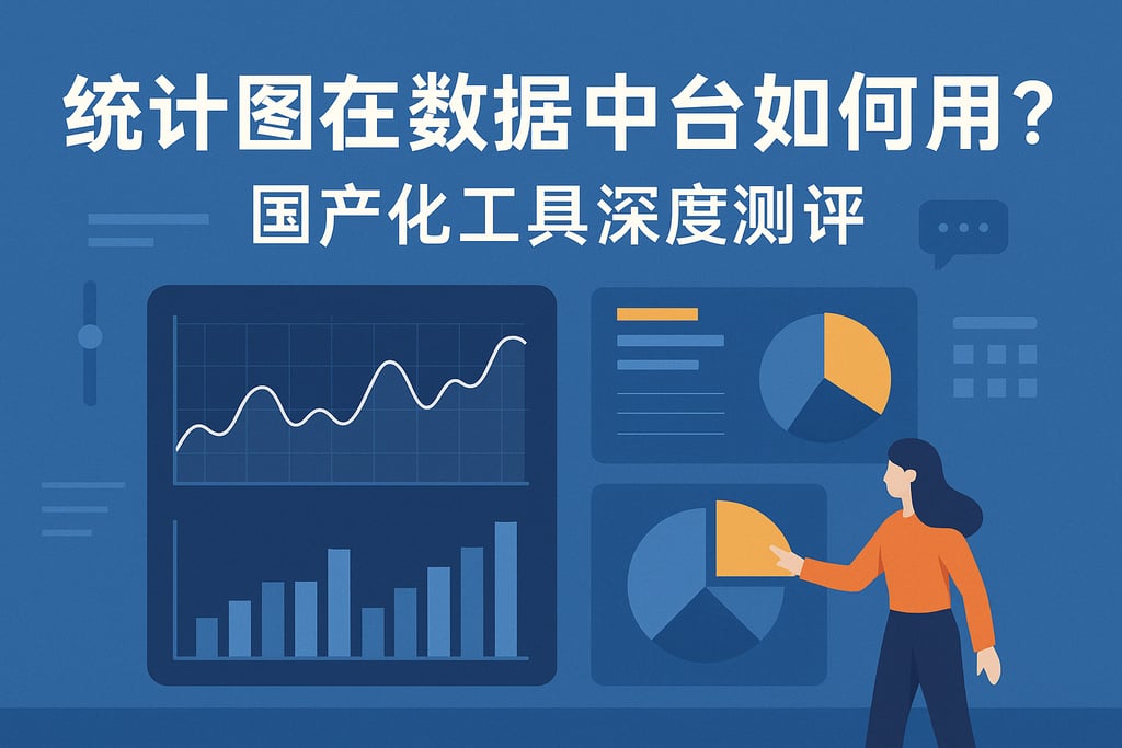 统计图在数据中台如何用？国产化工具深度测评