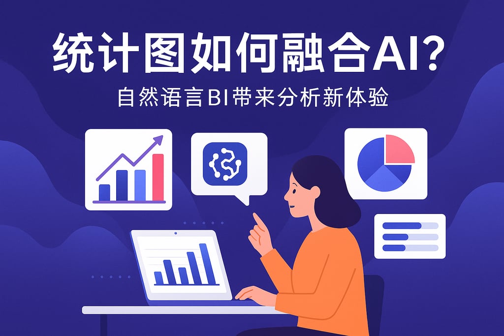 统计图如何融合AI？自然语言BI带来分析新体验