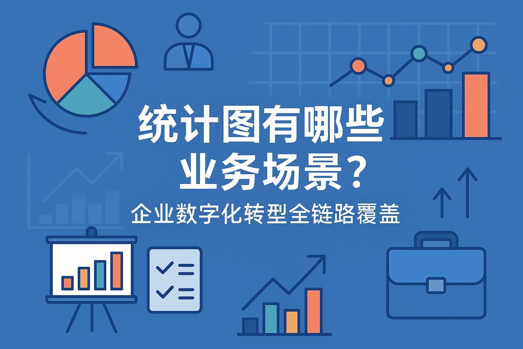 统计图有哪些业务场景？企业数字化转型全链路覆盖