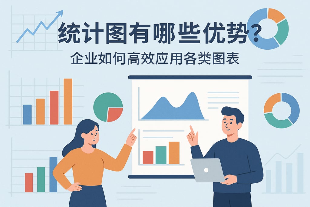 统计图有哪些优势？企业如何高效应用各类图表