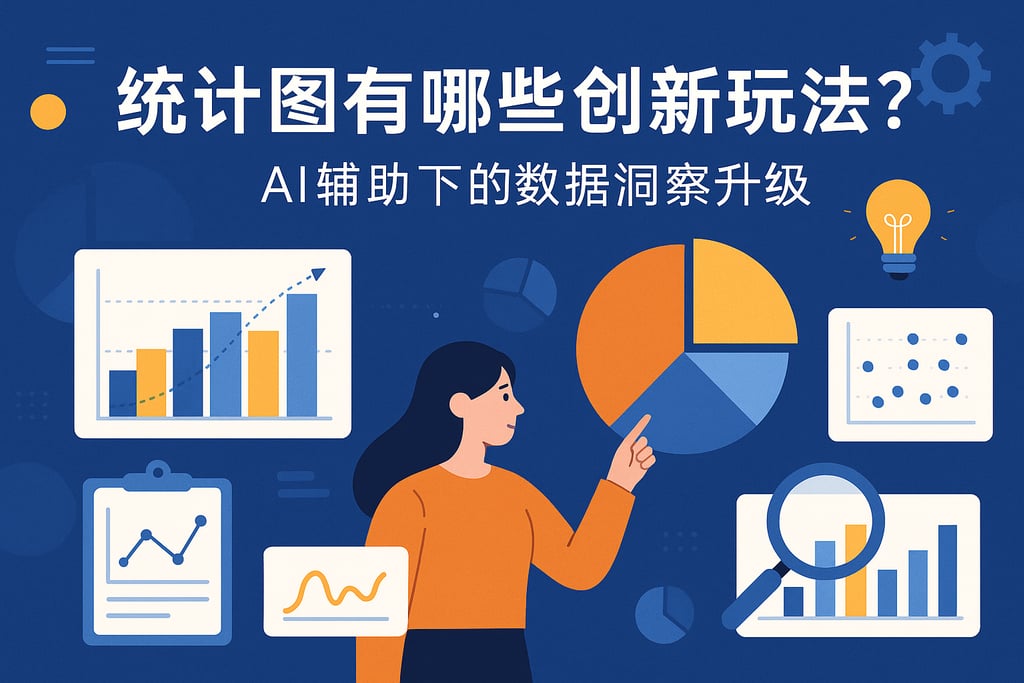 统计图有哪些创新玩法？AI辅助下的数据洞察升级