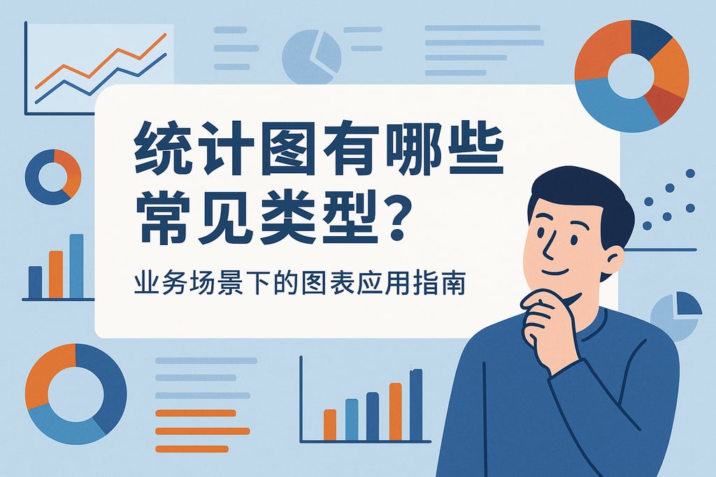 统计图有哪些常见类型？业务场景下的图表应用指南