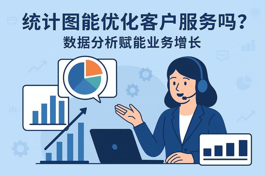 统计图能优化客户服务吗？数据分析赋能业务增长