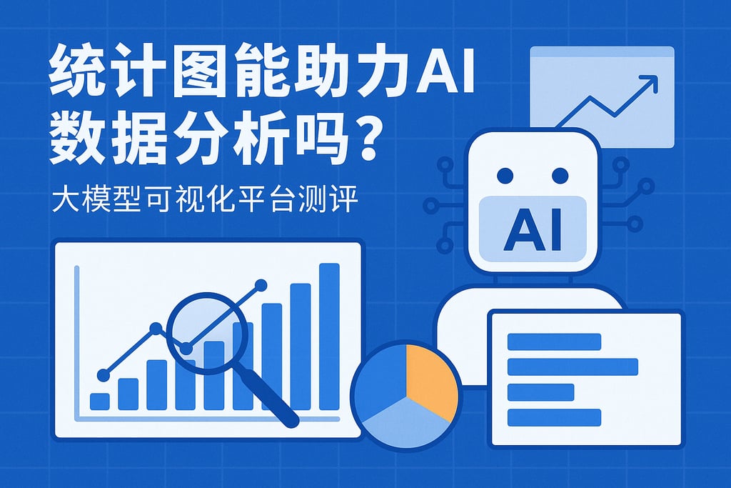 统计图能助力AI数据分析吗？大模型可视化平台测评