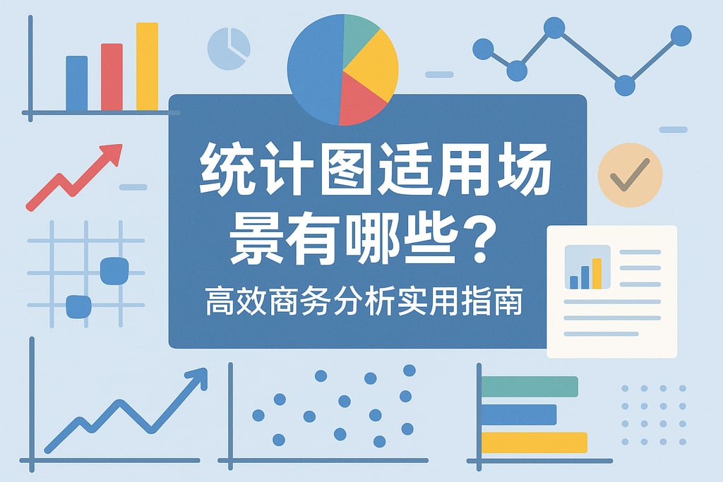 统计图适用场景有哪些？高效商务分析实用指南