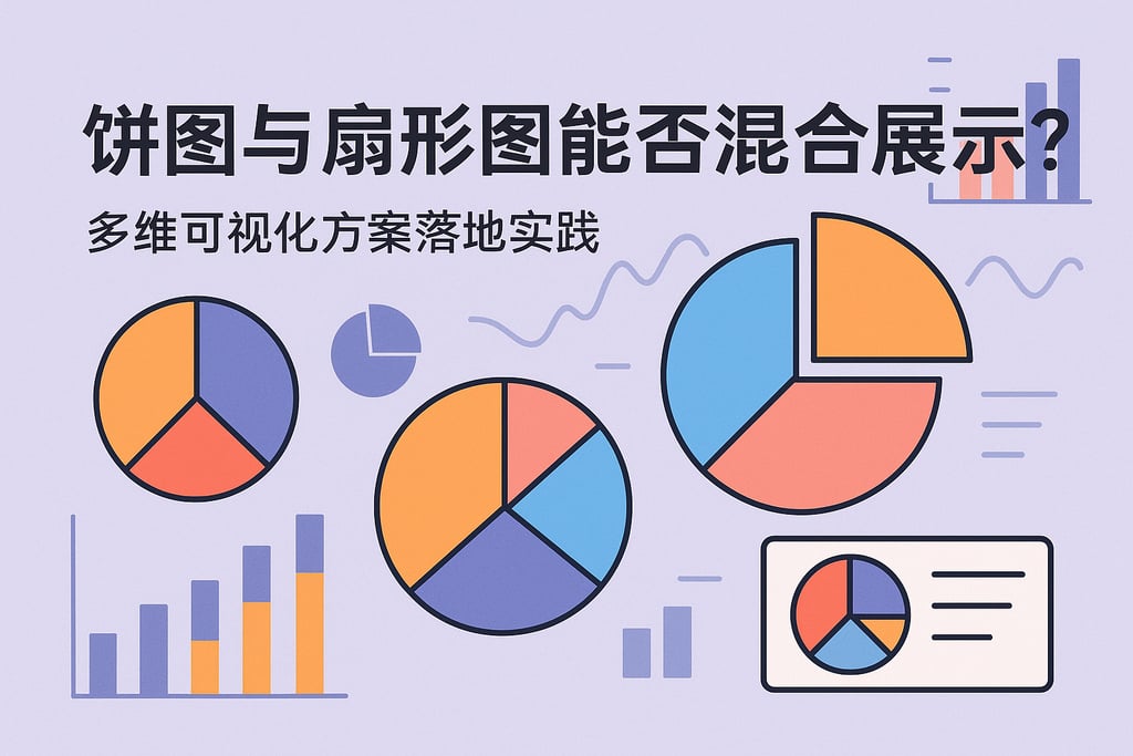 饼图与扇形图能否混合展示？多维可视化方案落地实践
