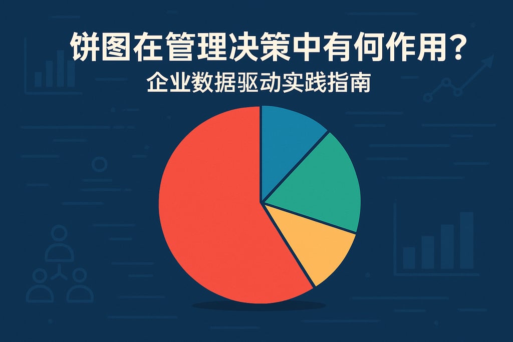 饼图在管理决策中有何作用？企业数据驱动实践指南