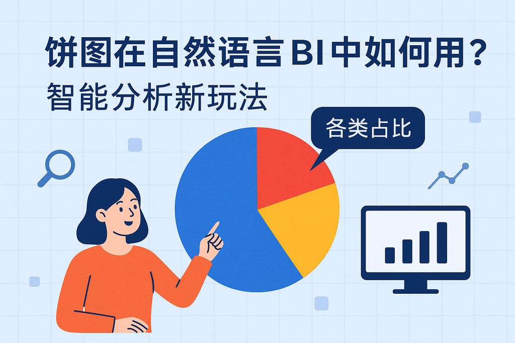 饼图在自然语言BI中如何用？智能分析新玩法