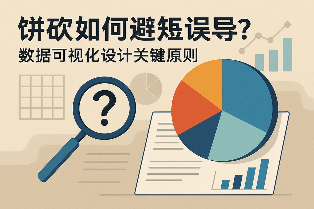 饼图如何避免误导？数据可视化设计关键原则