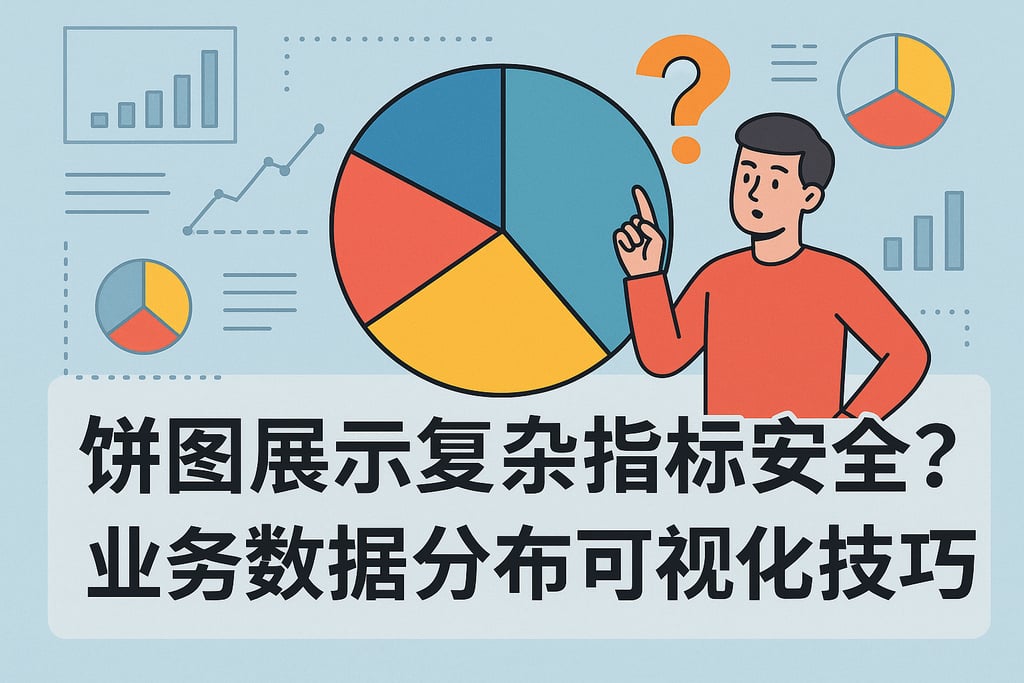 饼图展示复杂指标安全吗？业务数据分布可视化技巧