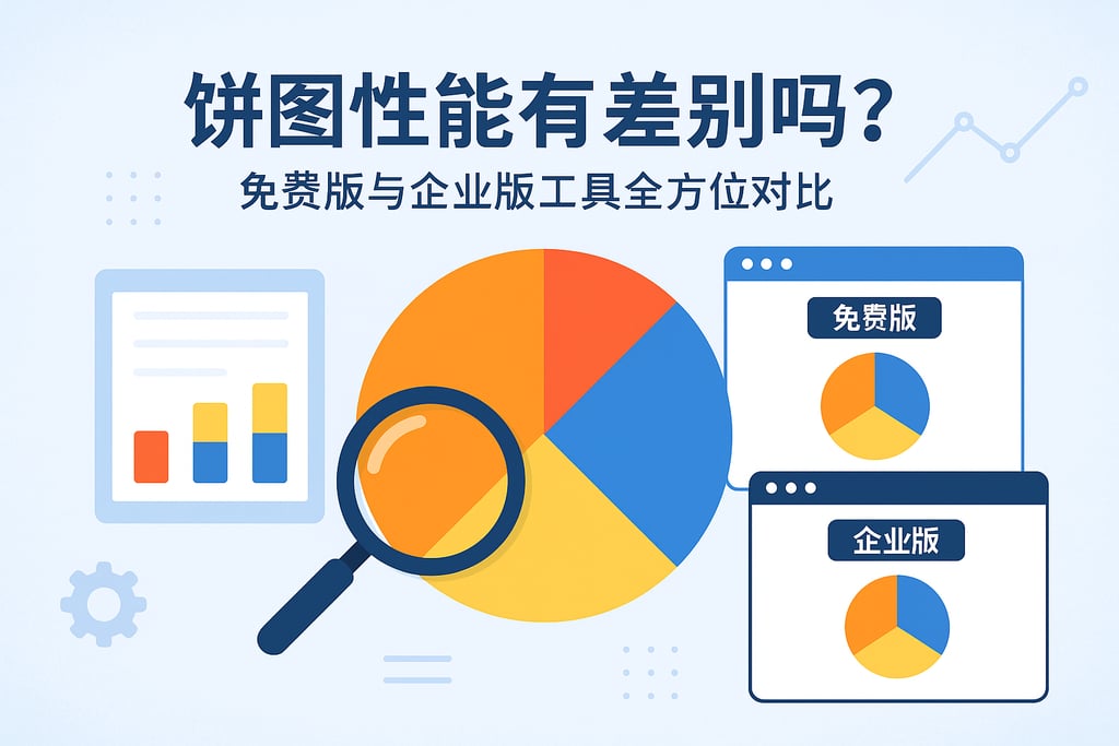 饼图性能有差别吗？免费版与企业版工具全方位对比