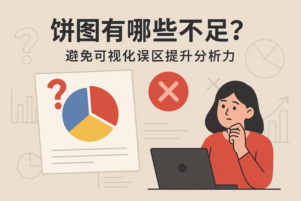 饼图有哪些不足？避免可视化误区提升分析力