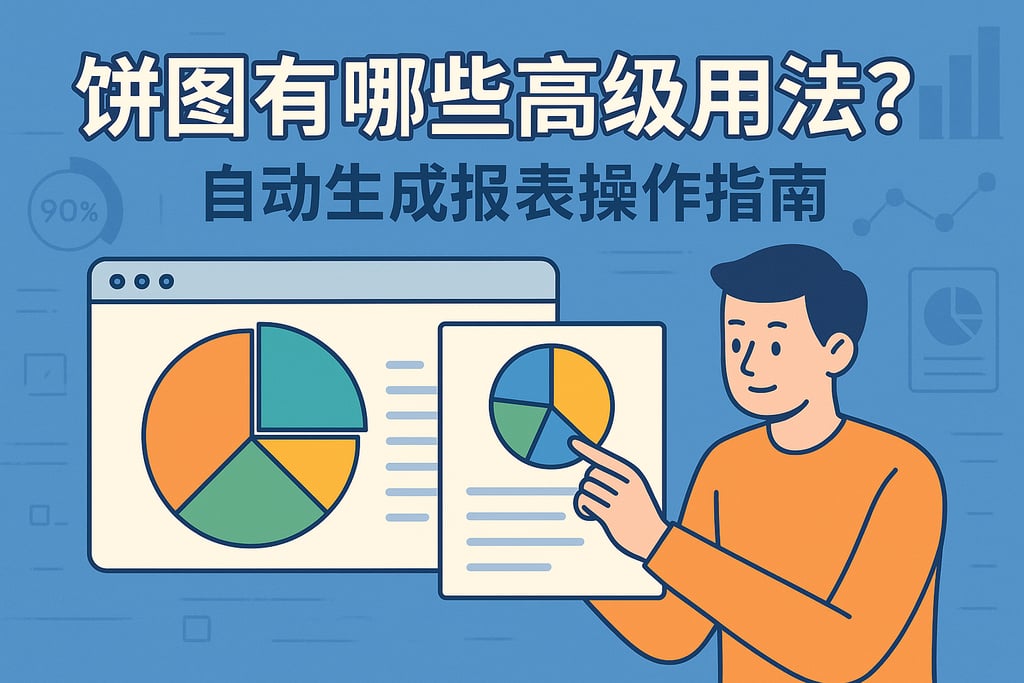 饼图有哪些高级用法？自动生成报表操作指南