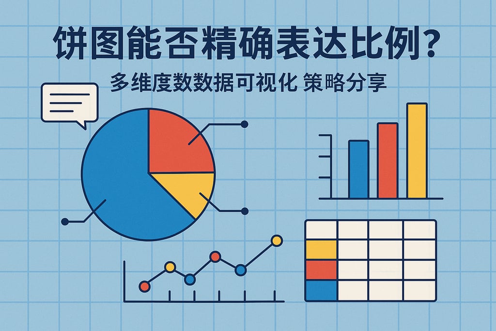饼图能否精确表达比例？多维度数据可视化策略分享