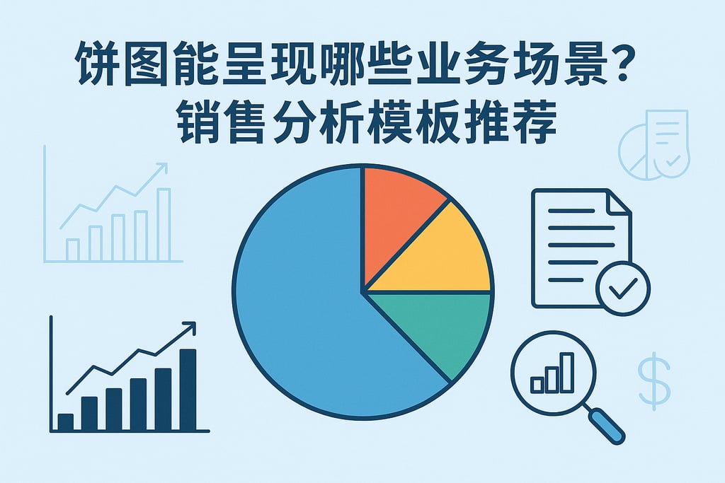 饼图能呈现哪些业务场景？销售分析模板推荐