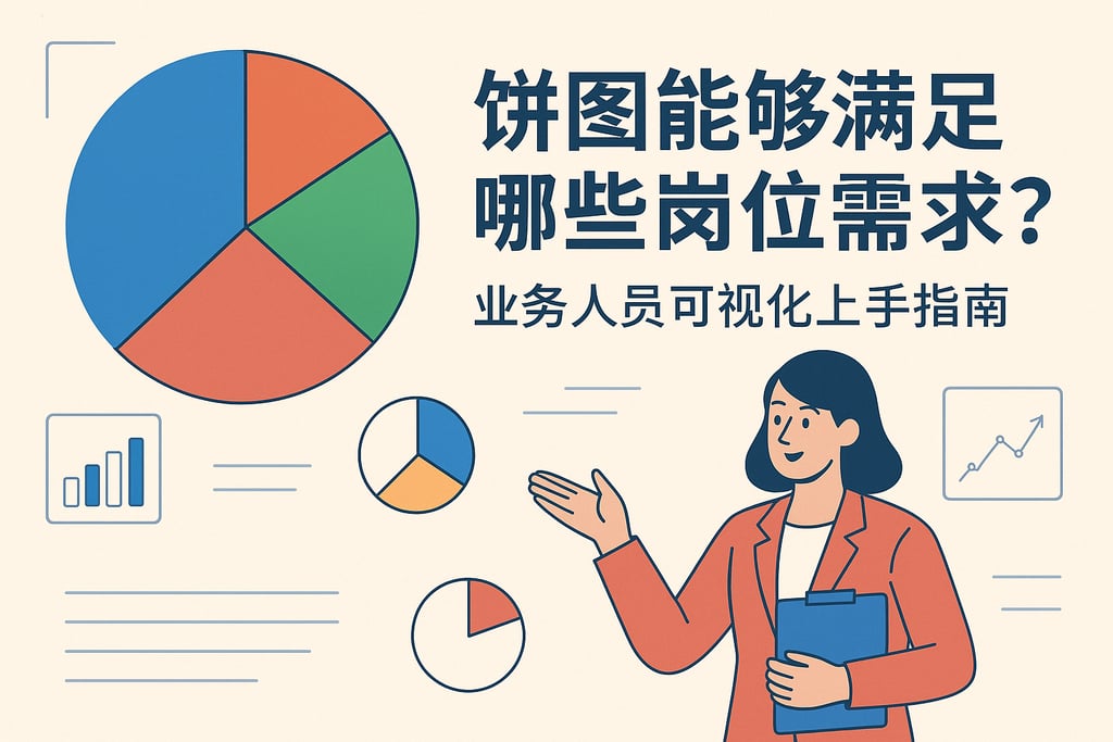 饼图能够满足哪些岗位需求？业务人员可视化上手指南