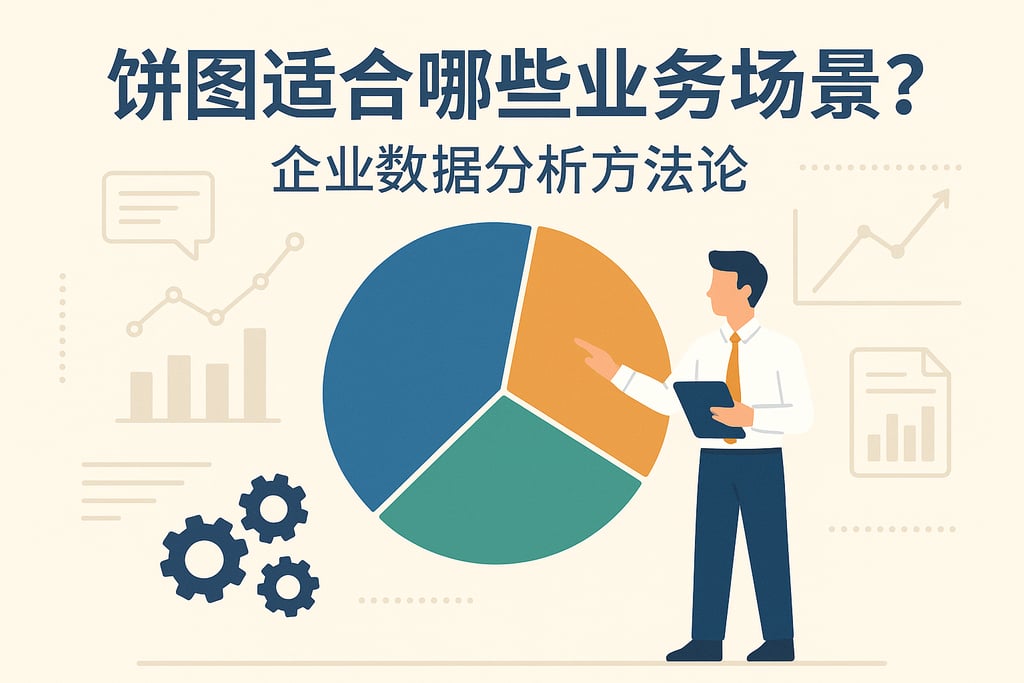 饼图适合哪些业务场景？企业数据分析方法论