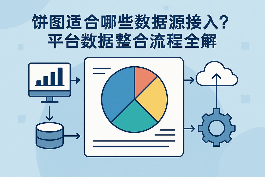 饼图适合哪些数据源接入？平台数据整合流程全解