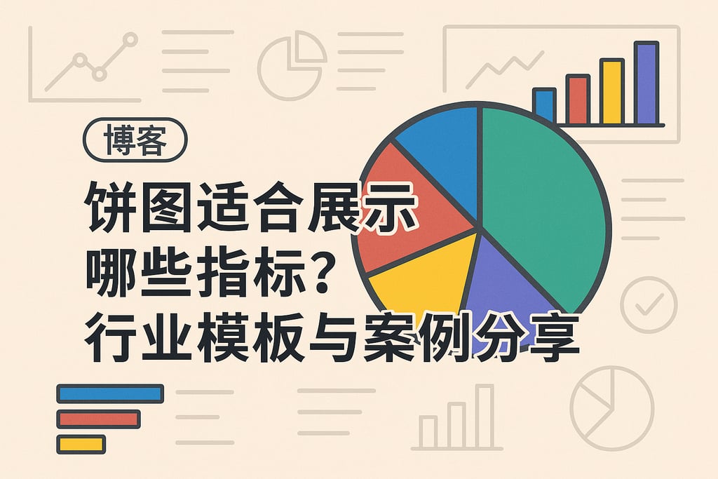 饼图适合展示哪些指标？行业模板与案例分享