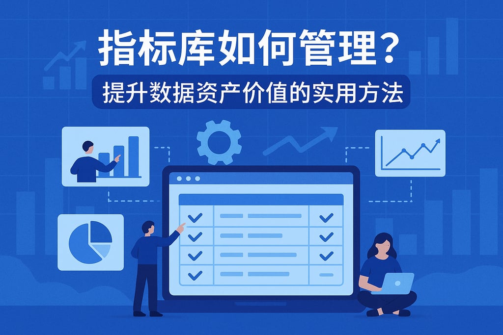 指标库如何管理?提升数据资产价值的实用方法 - FineBI数据分析知识库