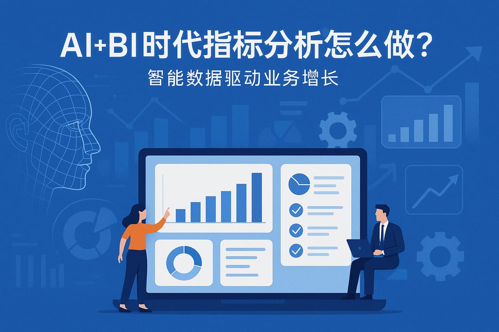 AI+BI时代指标分析怎么做？智能数据驱动业务增长