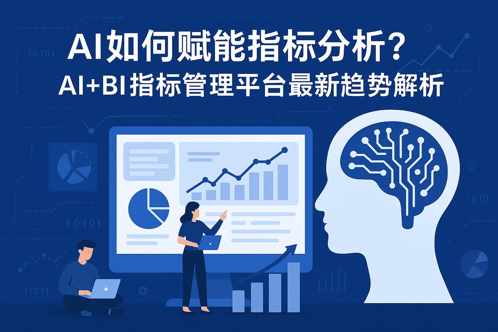 AI如何赋能指标分析？AI+BI指标管理平台最新趋势解析