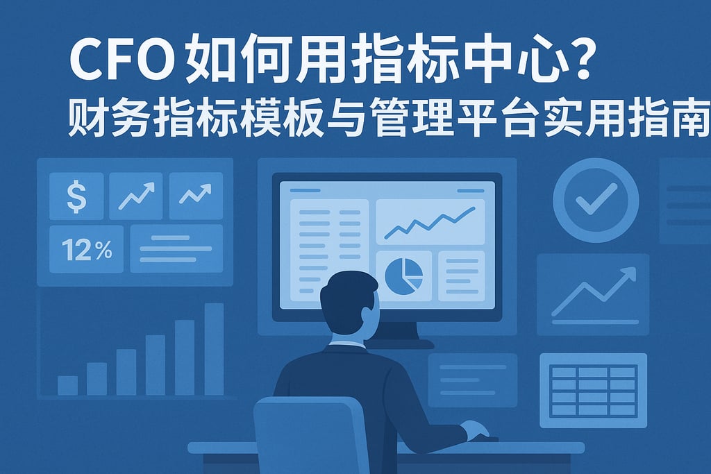 CFO如何用指标中心？财务指标模板与管理平台实用指南