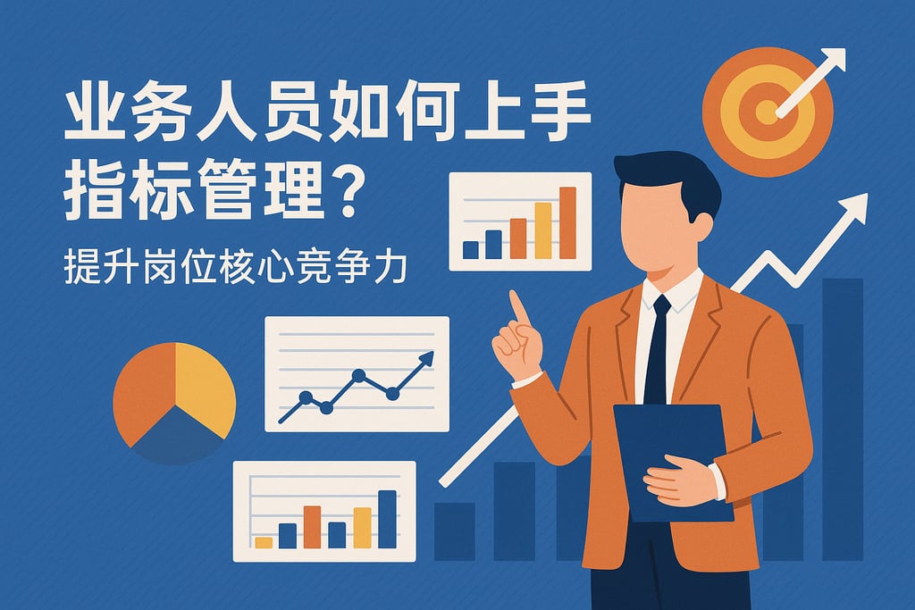 业务人员如何上手指标管理？提升岗位核心竞争力