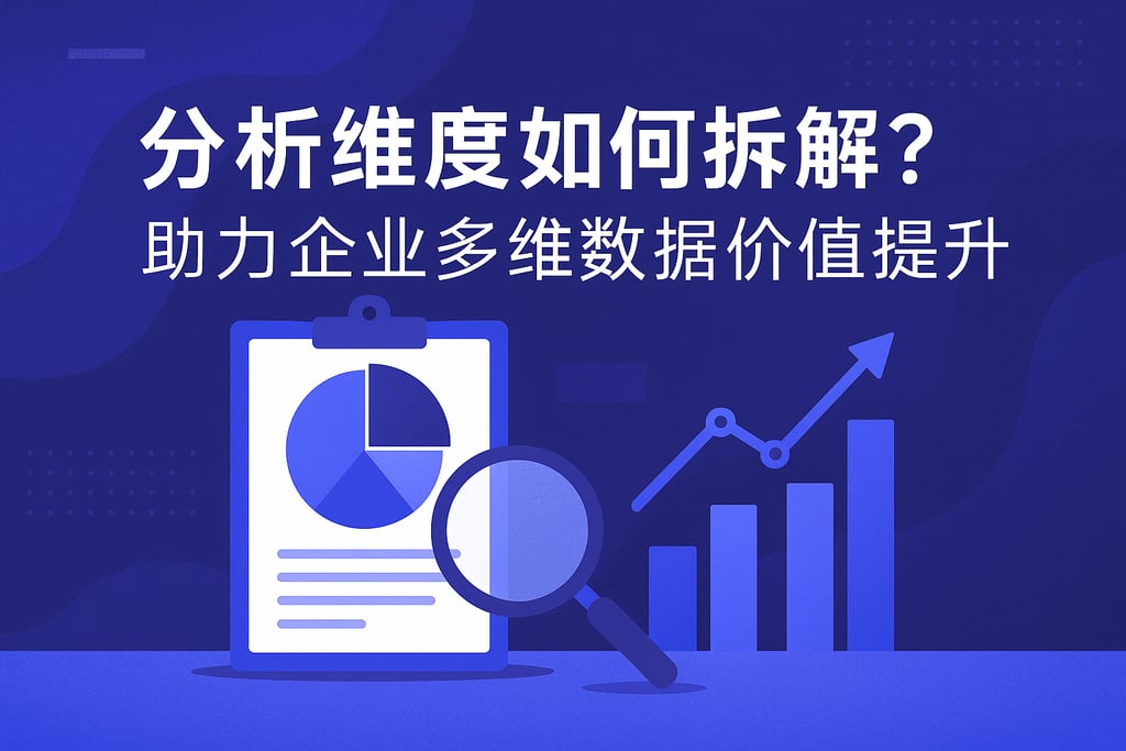 分析维度如何拆解？助力企业多维数据价值提升