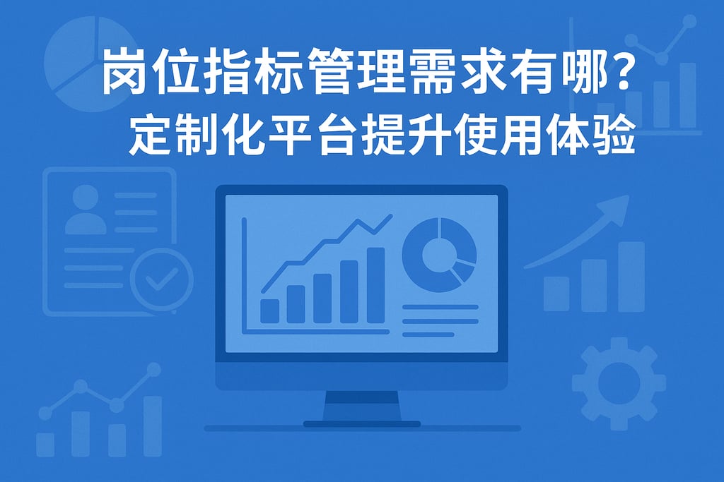 岗位指标管理需求有哪些？定制化平台提升使用体验