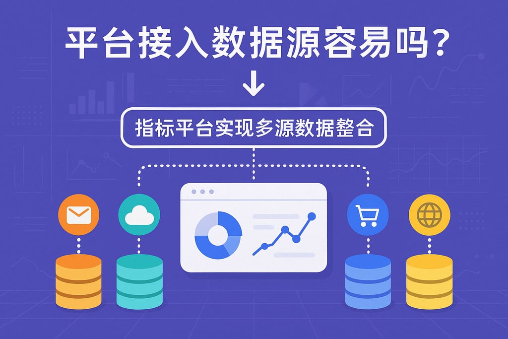 平台接入数据源容易吗？指标平台实现多源数据整合