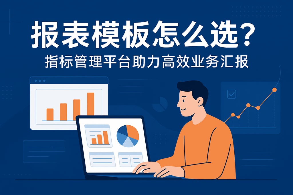 报表模板怎么选？指标管理平台助力高效业务汇报