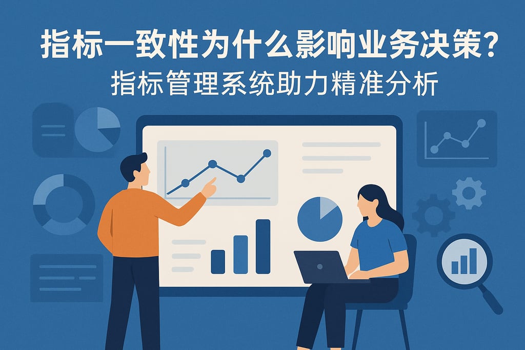指标一致性为什么影响业务决策？指标管理系统助力精准分析