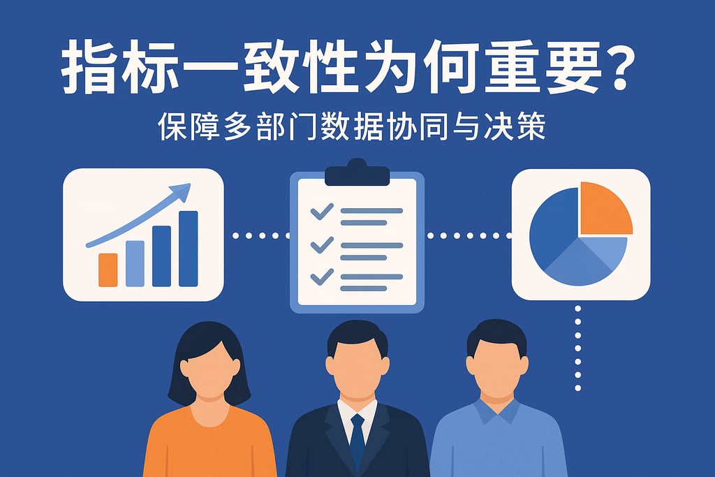 指标一致性为何重要？保障多部门数据协同与决策