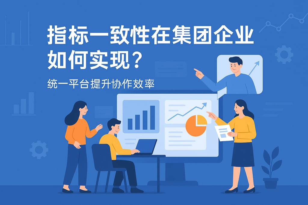 指标一致性在集团企业如何实现？统一平台提升协作效率