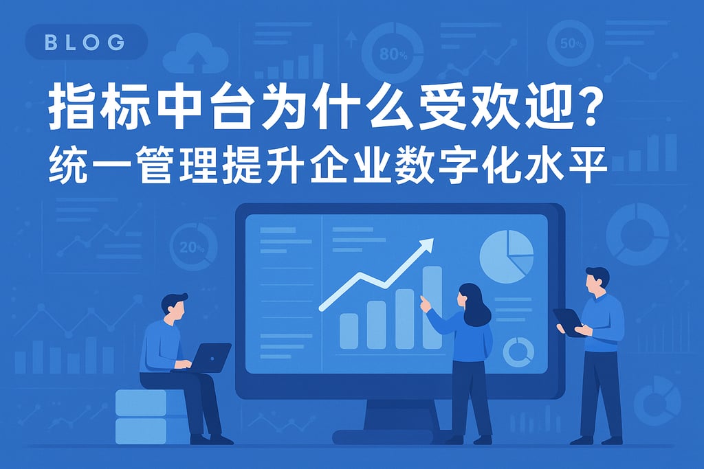 指标中台为什么受欢迎？统一管理提升企业数字化水平