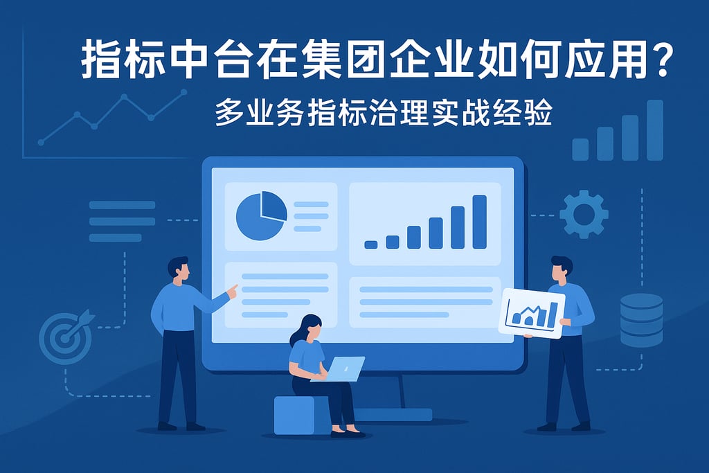 指标中台在集团企业如何应用？多业务指标治理实战经验